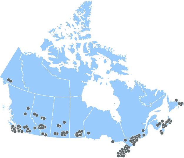 Map of Canada